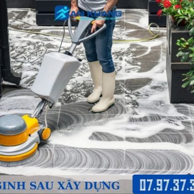 VỆ SINH CÔNG TRÌNH SAU XÂY DỰNG TẠI TÂN SƠN